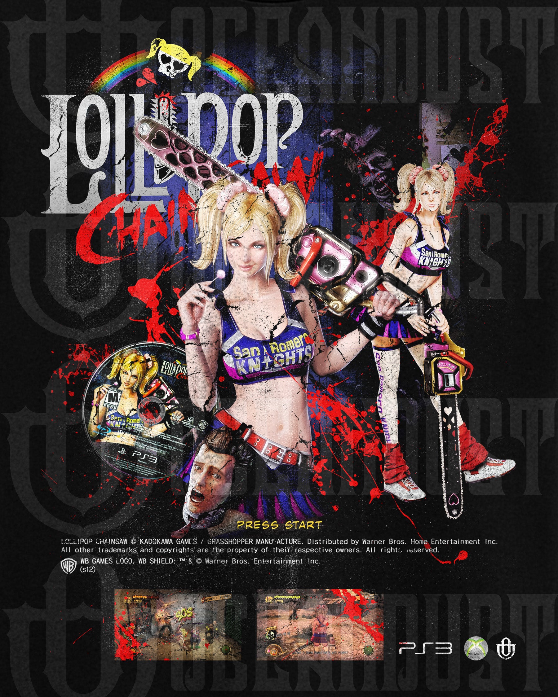 Video Games 'Lollipop Chainsaw' T-Shirt